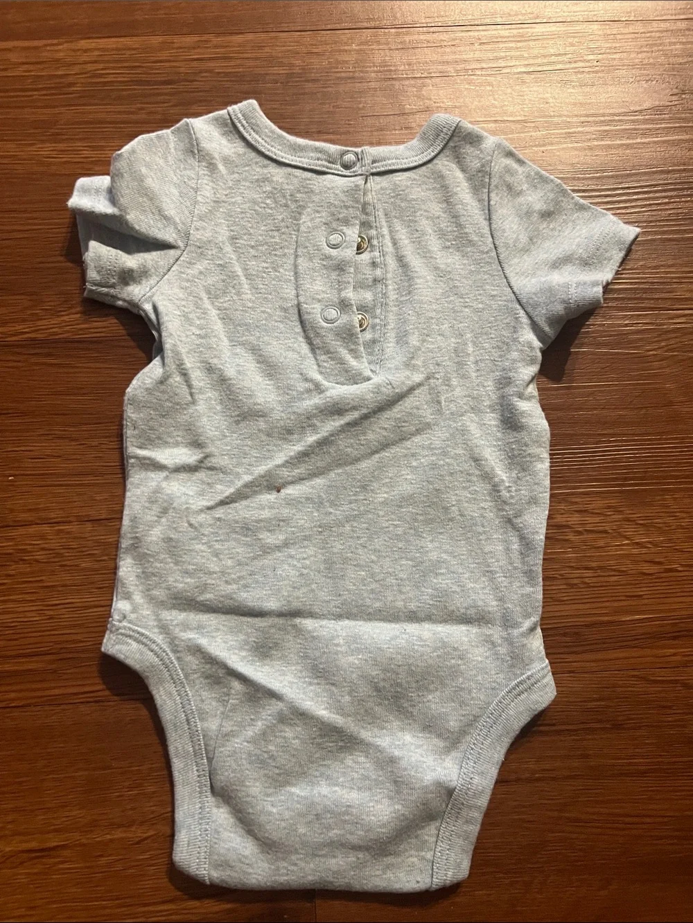Baby blue 'The One and Only' Mickey Mouse One-Piece Bodysuit